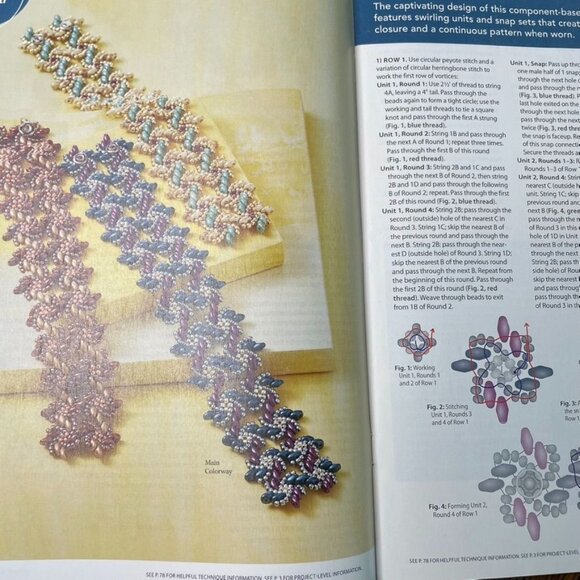 Beadwork Magazine Jewelry Crafting Book u Feb Mar 2017 Vol 20 No 2 - Picture 6 of 8